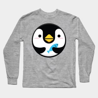 Bibipew the gaming penguin Long Sleeve T-Shirt